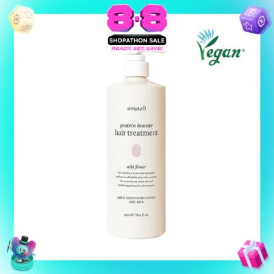 SIMPLY'O - Protein Booster Hair Treatment Wild Flower (To Strengthen Hair Soft & Healthy) 500ml
