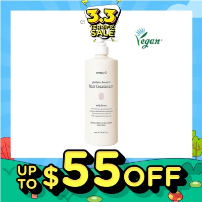 SIMPLY'O Protein Booster Hair Treatment Wild Flower (To Strengthen Hair Soft & Healthy) 500ml