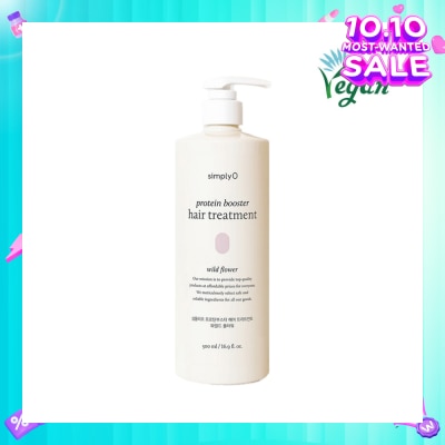 SIMPLY'O Protein Booster Hair Treatment Wild Flower (To Strengthen Hair Soft & Healthy) 500ml