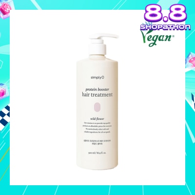SIMPLY'O Protein Booster Hair Treatment Wild Flower (To Strengthen Hair Soft & Healthy) 500ml