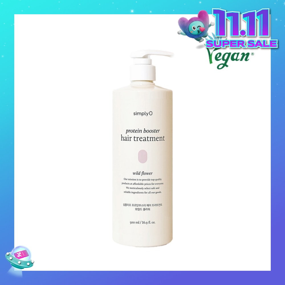 Protein Booster Hair Treatment Wild Flower (To Strengthen Hair Soft & Healthy) 500ml