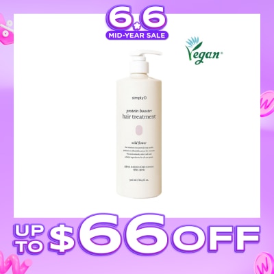 SIMPLY'O - Protein Booster Hair Treatment Wild Flower (To Strengthen Hair Soft & Healthy) 500ml