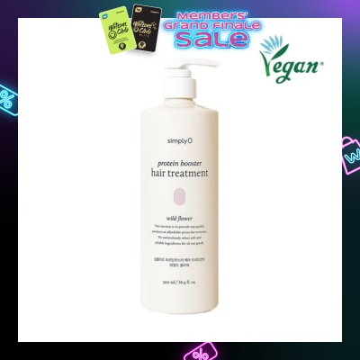 SIMPLY'O Protein Booster Hair Treatment Wild Flower (To Strengthen Hair Soft & Healthy) 500ml