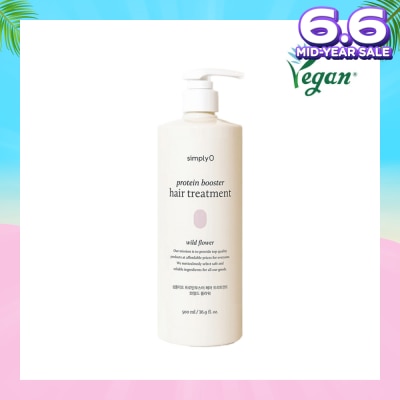 SIMPLY'O Protein Booster Hair Treatment Wild Flower (To Strengthen Hair Soft & Healthy) 500ml