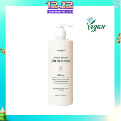 SIMPLY'O Protein Booster Hair Treatment Wild Flower (To Strengthen Hair Soft & Healthy) 500ml