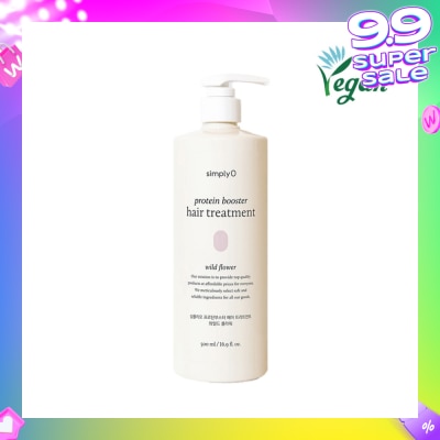 SIMPLY'O Protein Booster Hair Treatment Wild Flower (To Strengthen Hair Soft & Healthy) 500ml