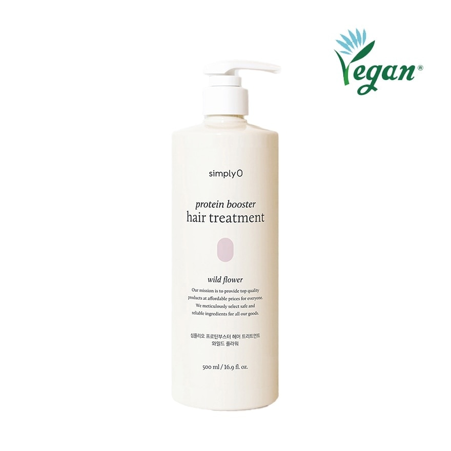 Protein Booster Hair Treatment Wild Flower (To Strengthen Hair Soft & Healthy) 500ml