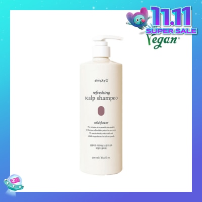 SIMPLY'O Refreshing Scalp Shampoo Wild Flower (To Reduces Dandruff & Scalp Trouble) 500ml