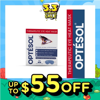 OPTESOL Therapeutic Eye Heat Mask 1s (Expiry: Nov`2026)