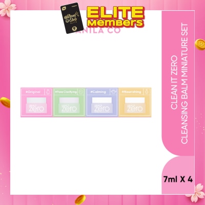 BANILA CO Clean it Zero Cleansing Balm Miniature Set 7ml x 4s