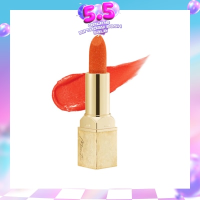 MILLEFEE - Fairy Rouge Lipstick 03 Happiness (Orange Red x Gold) 1s (Expiry: Dec`2026)
