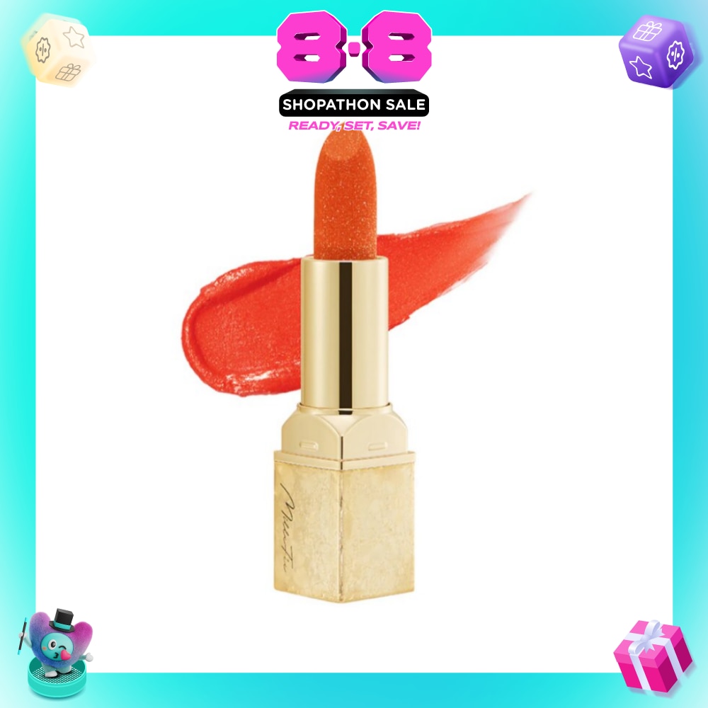 Fairy Rouge Lipstick 03 Happiness (Orange Red x Gold) 1s (Expiry: Dec`2026)