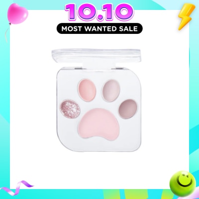MILLEFEE Meow Paw Eyeshadow Palette 01 Amaenbo 1s (Expiry: Dec`2026) image
