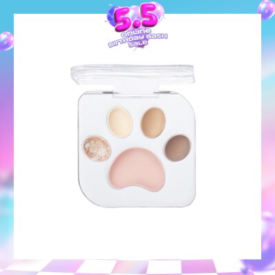 MILLEFEE - Meow Paw Eyeshadow Palette 02 Selfishness 1s (Expiry: Dec`2026)