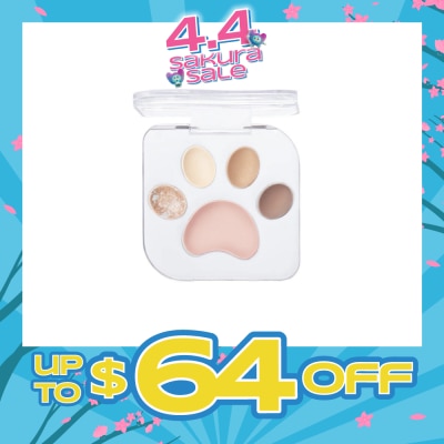 MILLEFEE - Meow Paw Eyeshadow Palette 02 Selfishness 1s (Expiry: Dec`2026)