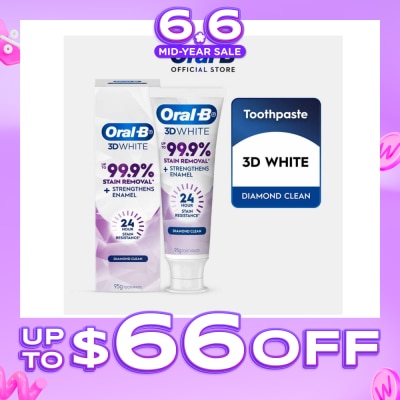 ORAL-B - 3D White Professional Enamel Strong Whitening Toothpaste 90g