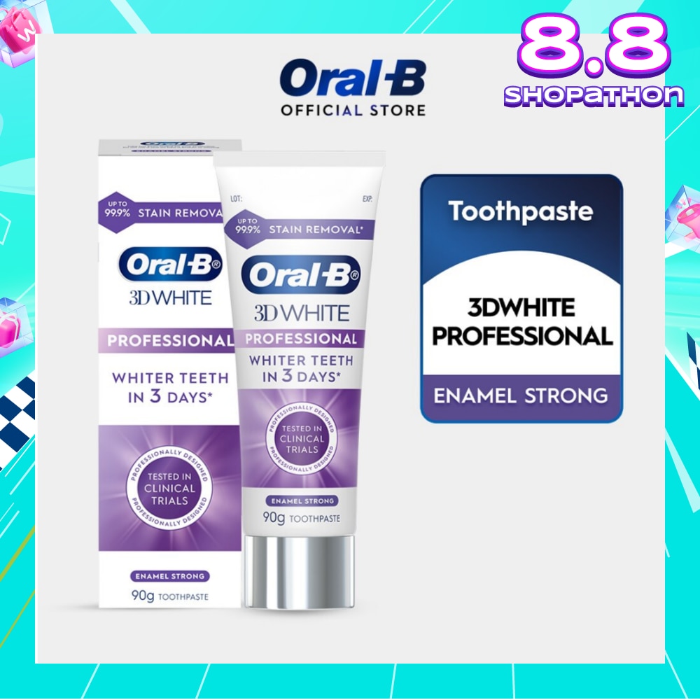 3D White Professional Enamel Strong Whitening Toothpaste 90g