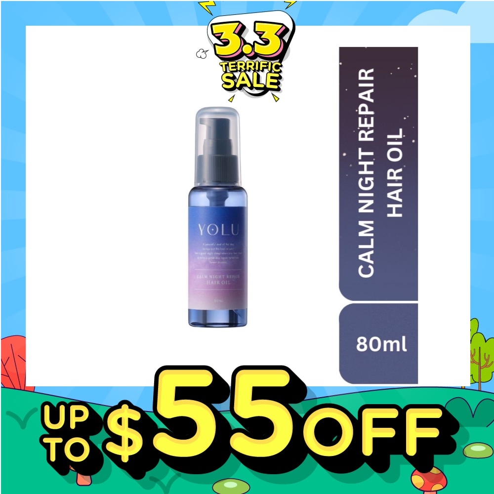 YOLU Calm Night Repair Hair Oil 80ml | Treatments | Watsons Singapore