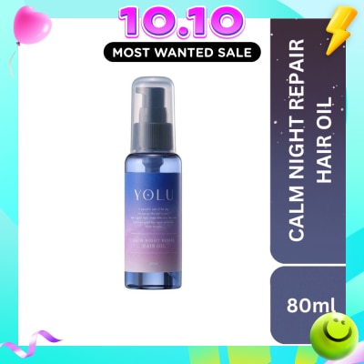 YOLU Calm Night Repair Hair Oil 80ml image