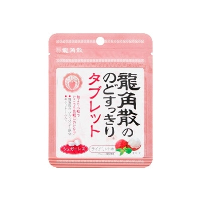 RYUKAKUSAN Herbal Sugar Free Tablet Lychee Mint Flavor 10.4g