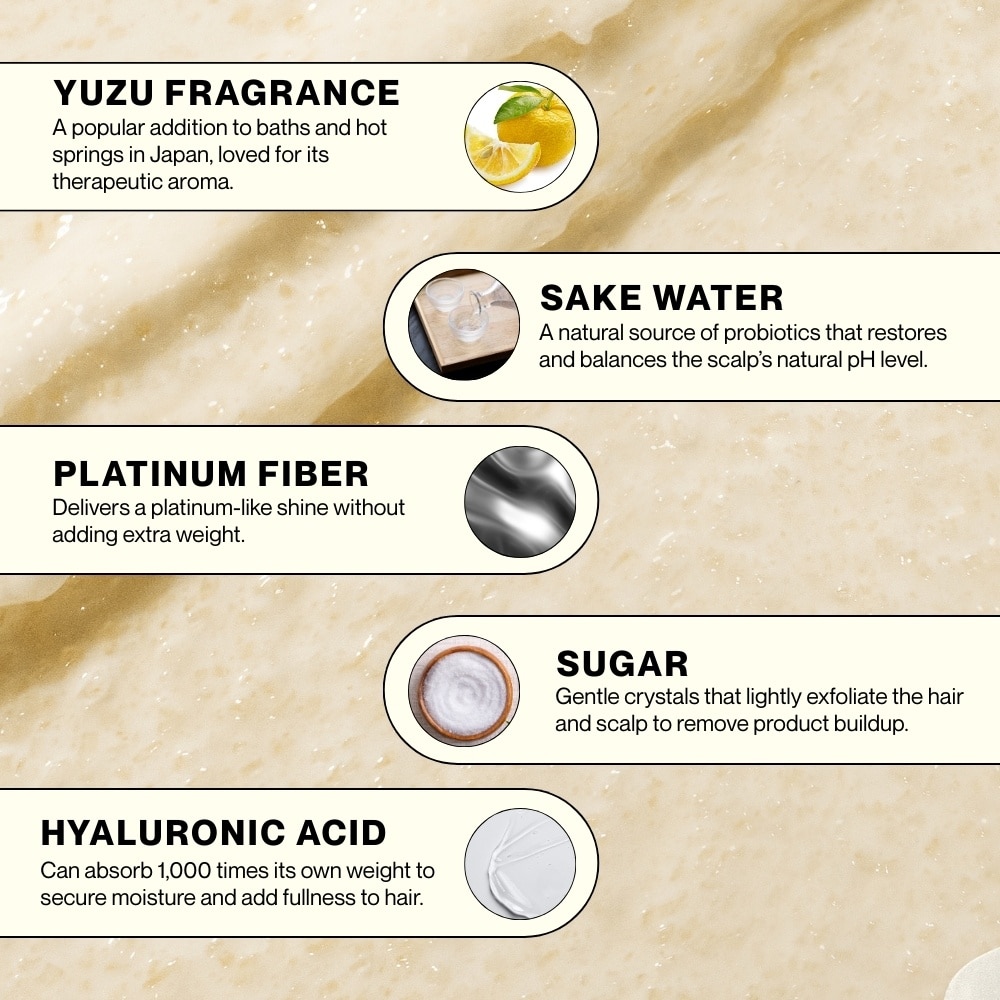 Perfect Clean Yuzu 2-In-1 Scalp Scrub & Clarifying Shampoo 230g