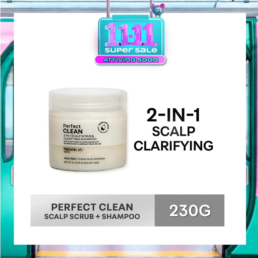 Perfect Clean 2 In 1 Scalp Scrub & Clarifying Shampoo 230g image