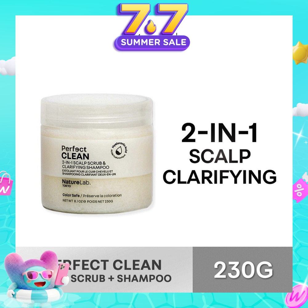 Perfect Clean 2-In-1 Scalp Scrub & Clarifying Shampoo 230g