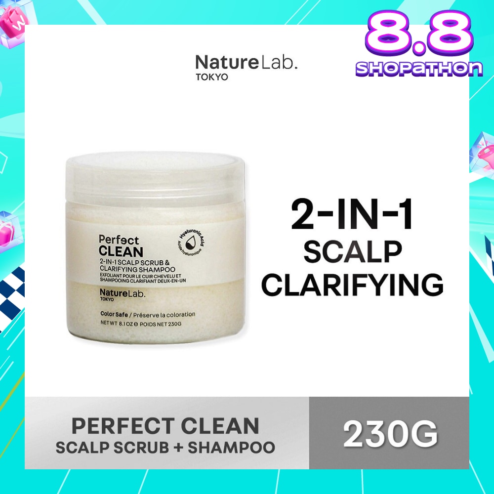 Perfect Clean 2-In-1 Scalp Scrub & Clarifying Shampoo 230g