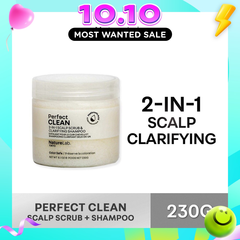 Perfect Clean 2 In 1 Scalp Scrub & Clarifying Shampoo 230g image