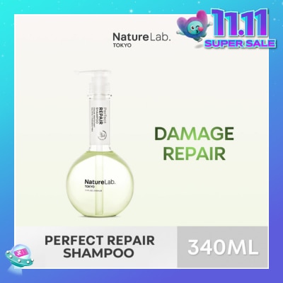NATURELAB TOKYO Perfect Repair Shampoo (Sulfate & Paraben Free) 340ml