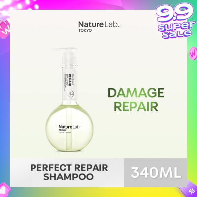 NATURELAB TOKYO Perfect Repair Shampoo (Sulfate & Paraben Free) 340ml
