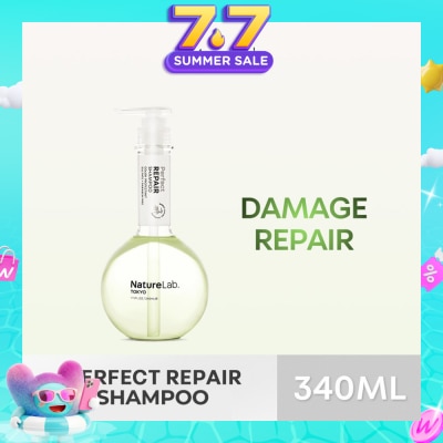 NATURELAB TOKYO - Perfect Repair Shampoo (Sulfate & Paraben Free) 340ml (Expiry: May`2027)