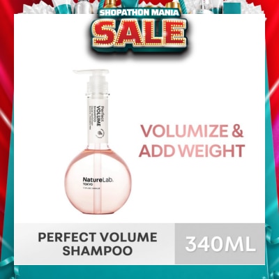 NATURELAB TOKYO - Perfect Volume Shampoo (Sulfate & Paraben Free) 340ml&nbsp;(Expiry: May`2027)