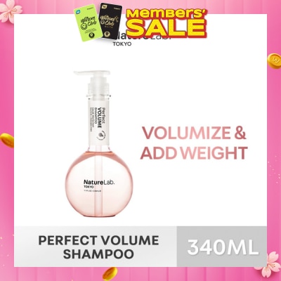 NATURELAB TOKYO Perfect Volume Shampoo (Sulfate & Paraben Free) 340ml