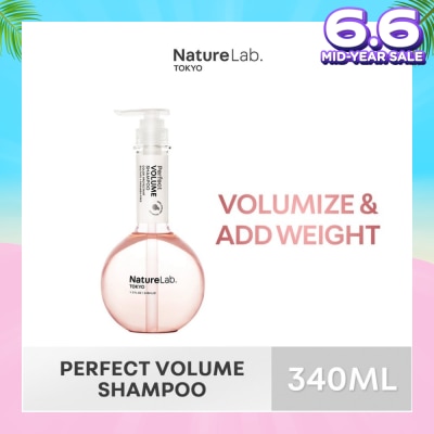 NATURELAB TOKYO Perfect Volume Shampoo (Sulfate & Paraben Free) 340ml