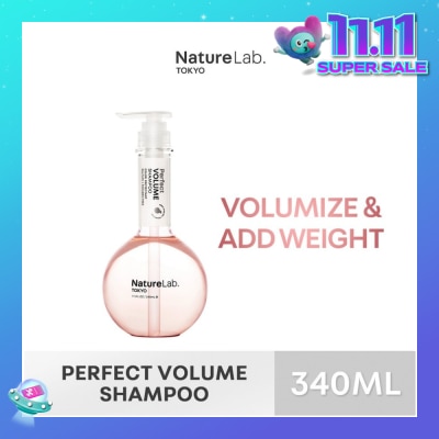 NATURELAB TOKYO Perfect Volume Shampoo (Sulfate & Paraben Free) 340ml