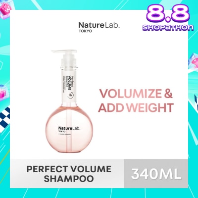NATURELAB TOKYO Perfect Volume Shampoo (Sulfate & Paraben Free) 340ml