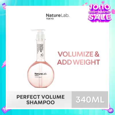 NATURELAB TOKYO Perfect Volume Shampoo (Sulfate & Paraben Free) 340ml