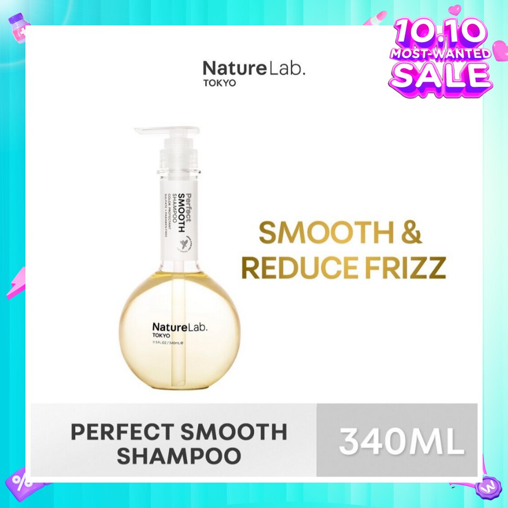 Perfect Smooth Shampoo (Sulfate & Paraben Free) 340ml