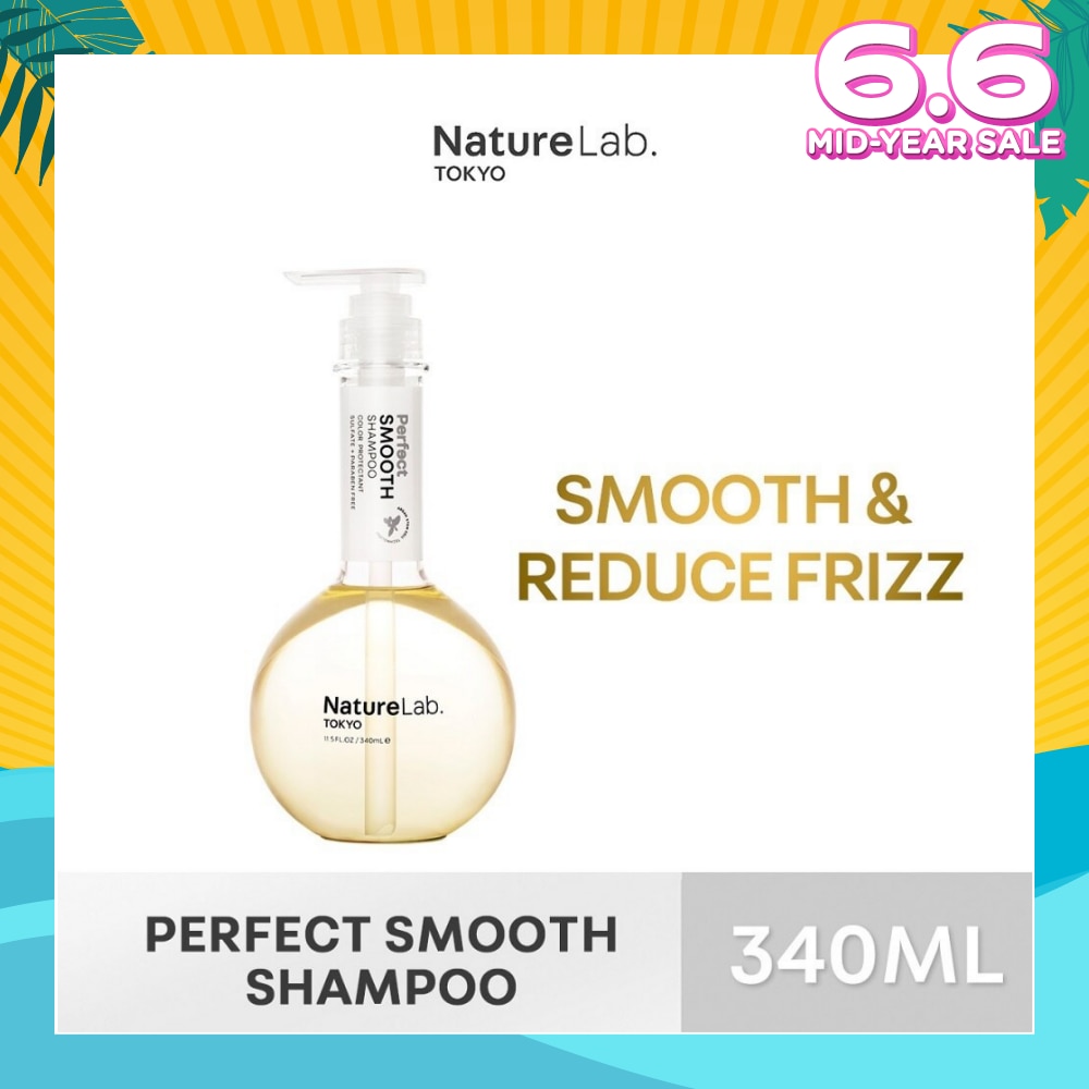 Perfect Smooth Shampoo (Sulfate & Paraben Free) 340ml