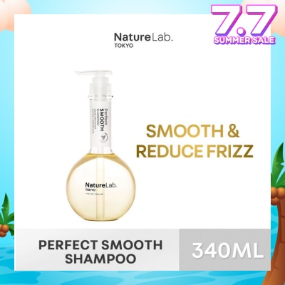 NATURELAB TOKYO Perfect Smooth Shampoo (Sulfate & Paraben Free) 340ml