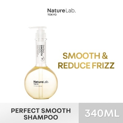 NATURELAB TOKYO Perfect Smooth Shampoo (Sulfate & Paraben Free) 340ml