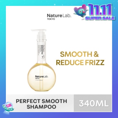 NATURELAB TOKYO Perfect Smooth Shampoo (Sulfate & Paraben Free) 340ml