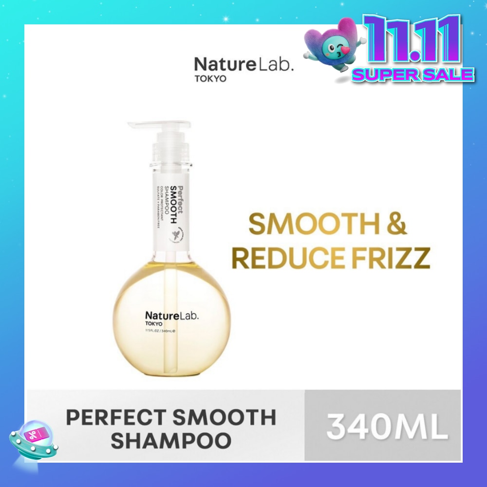 Perfect Smooth Shampoo (Sulfate & Paraben Free) 340ml