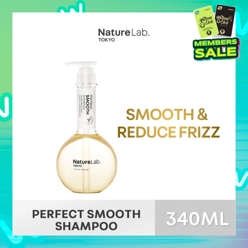 Perfect Smooth Shampoo (Sulfate & Paraben Free) 340ml