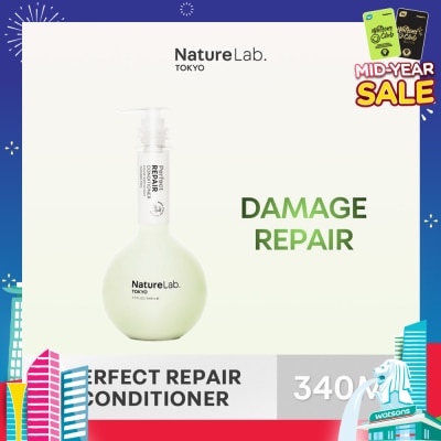 NATURELAB TOKYO Perfect Repair Conditioner (Sulfate & Paraben Free) 340ml