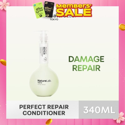 NATURELAB TOKYO Perfect Repair Conditioner (Sulfate & Paraben Free) 340ml