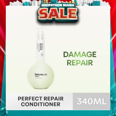 NATURELAB TOKYO - Perfect Repair Conditioner (Sulfate & Paraben Free) 340ml&nbsp;(Expiry: May`2027)