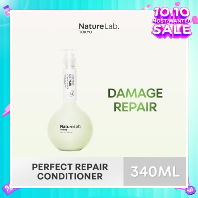 NATURELAB TOKYO Perfect Repair Conditioner (Sulfate & Paraben Free) 340ml