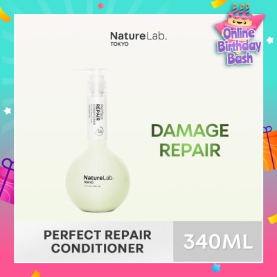 NATURELAB TOKYO Perfect Repair Conditioner (Sulfate & Paraben Free) 340ml